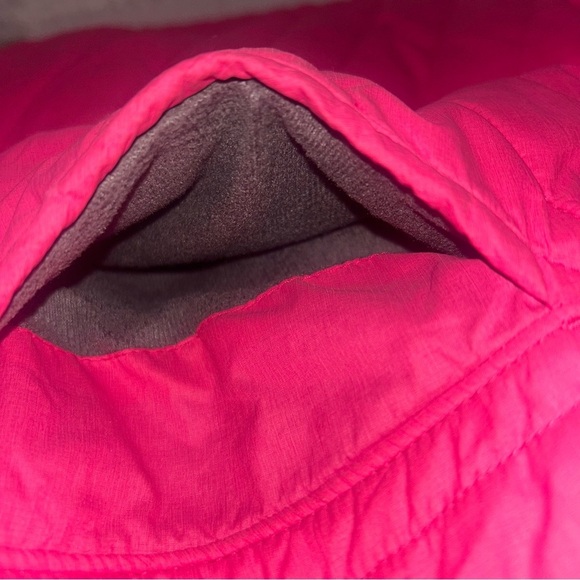 Lululemon Reservable Goose Down Sonic Pink Puffer Vest Med Small Athletica Rare - Picture 10 of 16